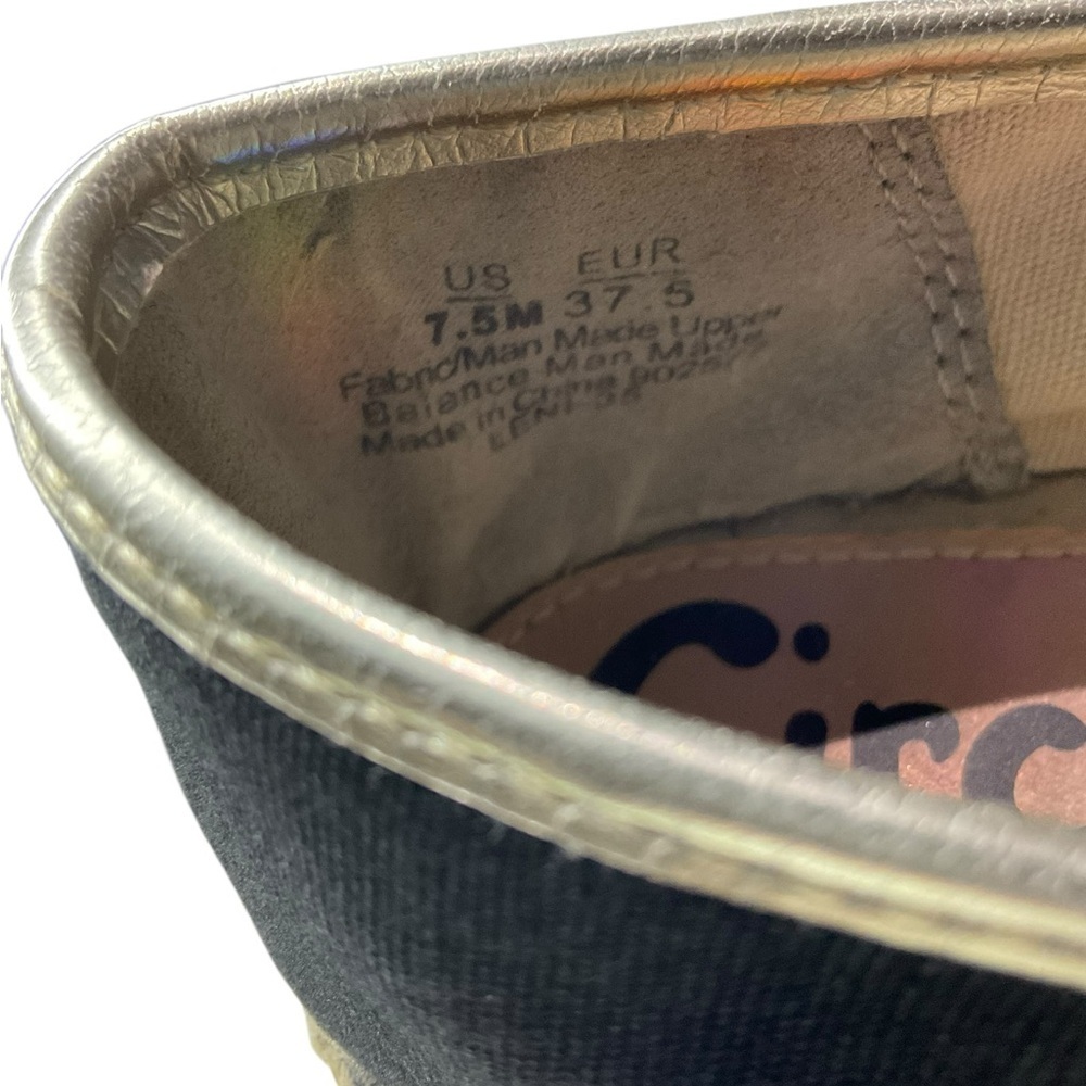 Sam Edelman Beach Babe Black Espadrilles with Pink Detail - Picture 10 of 10